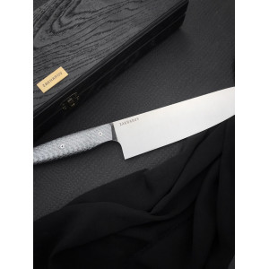GYUTO CHEF KNIFE ексклюзивний кухонний ніж ручної роботи майстра  Zakharov knives, замовити купити в Україні (Сталь N690™ 61 HRC). Photo 3